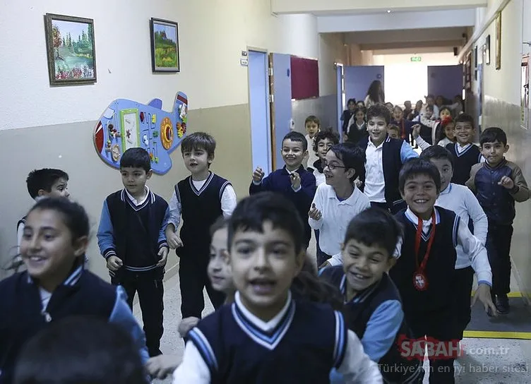 Okullarda ilk ara tatil başladı! Öğrencilerin sevinci kameralara böyle yansıdı