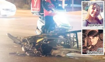 Motosiklet refüje çarptı, 2 genç öldü #adana