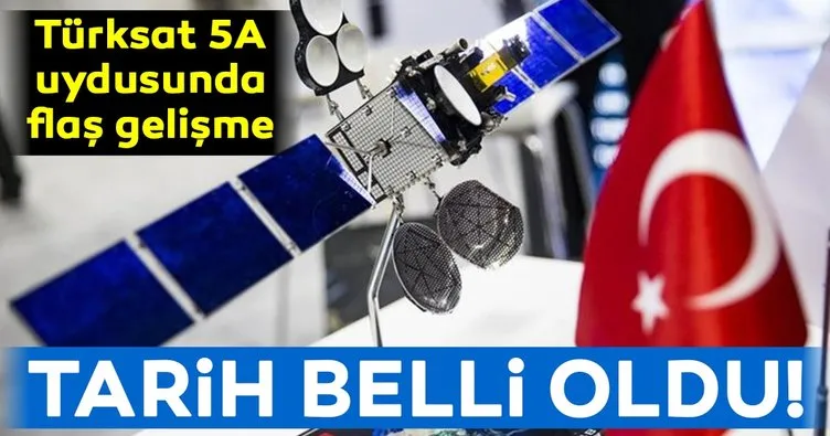 Türksat 5A’nın fırlatılma tarihi belli oldu