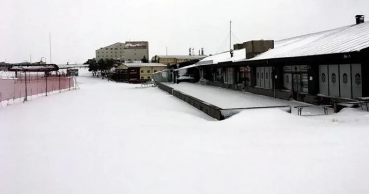 Erciyes’te kar kalınlığı 60 santime ulaştı
