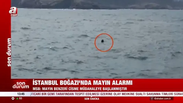 SON DAKİKA: İstanbul Boğazı'ndan mayın nasıl imha edilecek? SAS Komandoları... MSB'den açıklama!