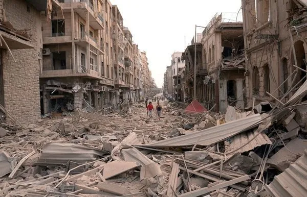 Halep'te taş üstünde taş kalmadı
