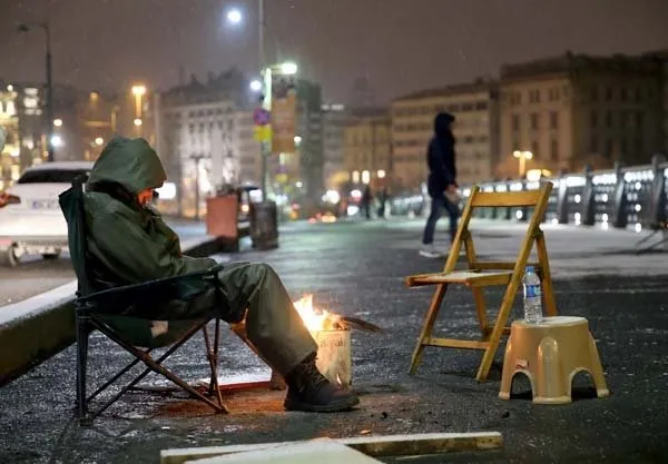 İstanbul'a beyaz örtü!