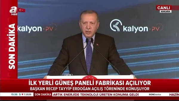 Son dakika | Cumhurbaşkanı Erdoğan 