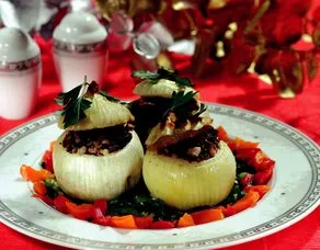 Etli Soğan Dolması