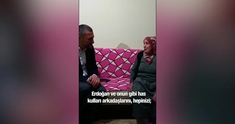 Kezban teyzeden Başkan Erdoğan’a dua