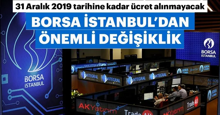 Borsa İstanbul’dan kotasyon ücretleri ile ilgili önemli düzenleme!