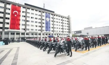 Emniyet’ten 180 motosikletle gövde gösterisi