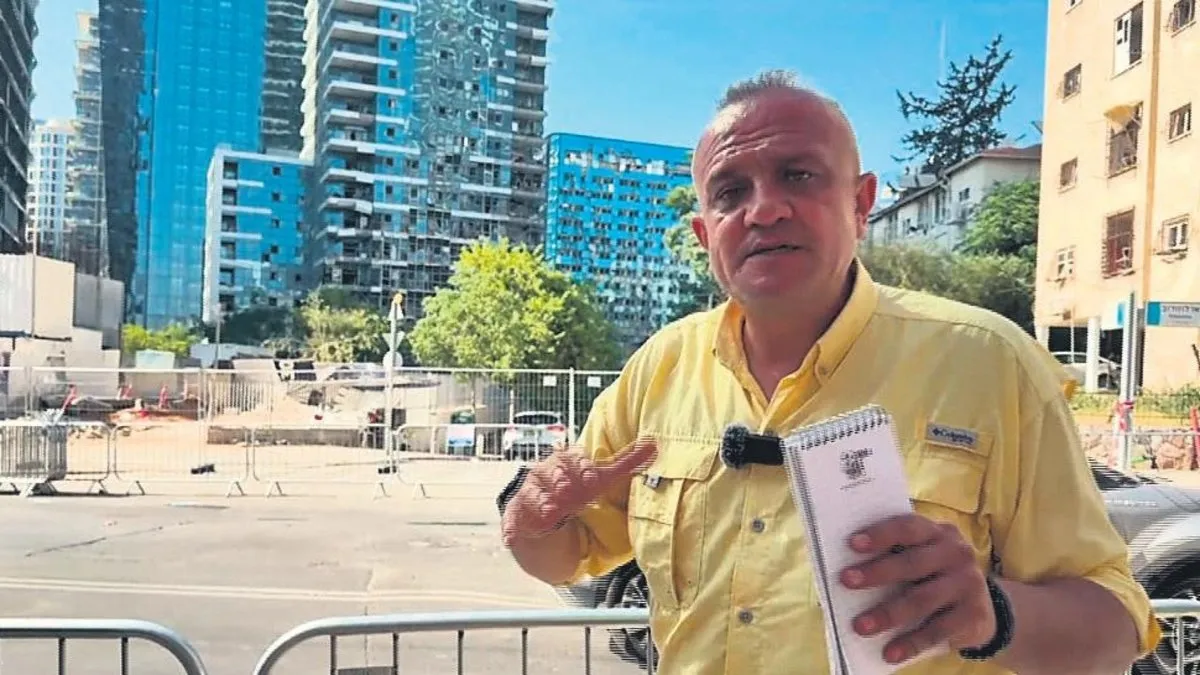 Tel Aviv’deki yıkım A Haber'de