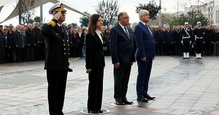 Atatürk, Yalova Termal’de törenle anıldı