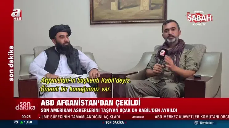 SON DAKİKA | Taliban Sözcüsü Zabihullah Mücahid’den A Haber’e özel açıklamalar | Video