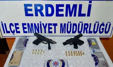 Erdemli Polisi haraç çetesini yakalandı #mersin