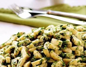 Patatesli Fasulye Makarna