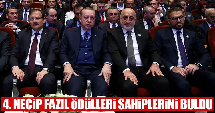 4. Necip Fazıl Ödülleri sahiplerini buldu