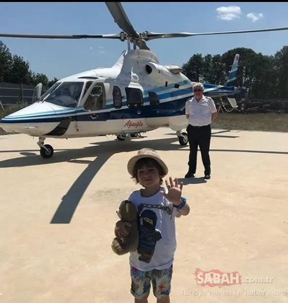 Ali Ağaoğlu oğlu Ali Ege için helikopter gönderdi!