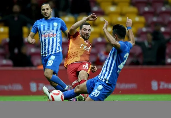 Galatasaray Dersimspor maçından kareler