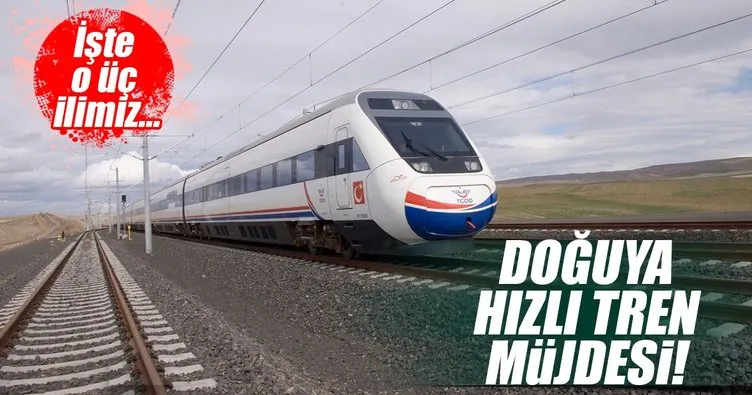 Malatya-Elazığ-Diyarbakır hızlı tren projeleri için ilk adım atıldı
