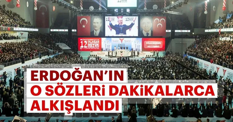 Son dakika: Cumhurbaşkanı Erdoğan’ın mesajı MHP’nin 12. Olağan Büyük Kurultayı’nda okundu