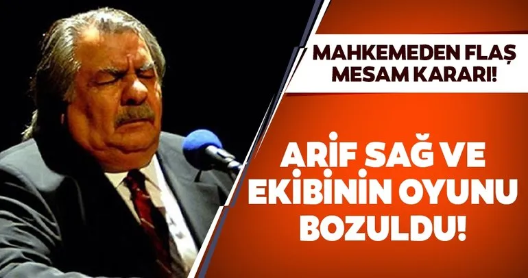 son dakika mesam a gecici yonetim atandi arif sag hakkinda flas suclamalar son dakika haberler