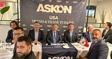 Bakan Özhaseki, ABD’de Türk iş insanlarıyla bir araya geldi