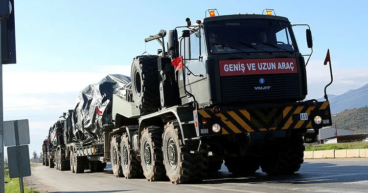 Suriye sınırına askeri sevkiyat!