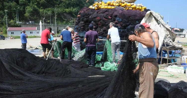 Trabzon’lu balıkçılar yeni av sezonuna hazır! Bu yıl inşallah balığa doyacağız