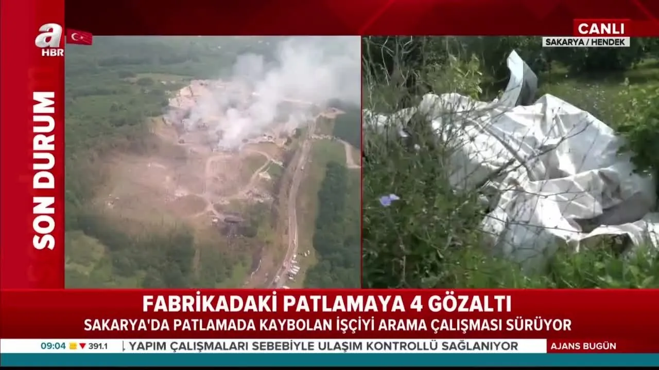 son dakika haberi sakarya hendek teki patlama ile ilgili flas gozalti karari video