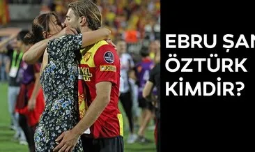 Göztepe maçına Ebru Şancı’nın öpücüğü damga vurdu! Alpaslan Öztürk...