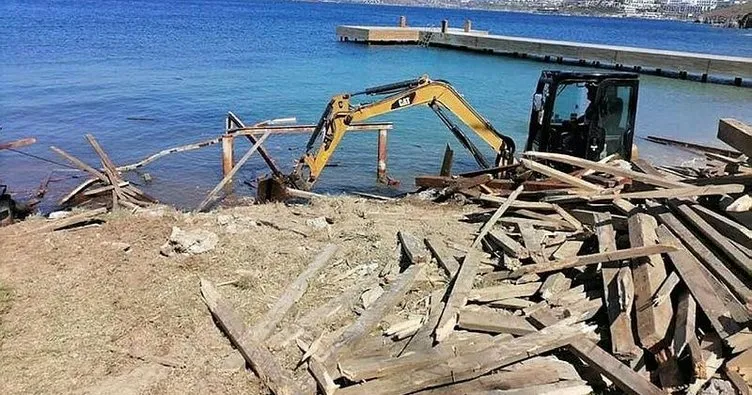 Dodo Beach’te yıkım tekrar başladı
