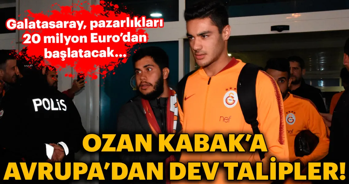 Avrupa Nin 3 Dev Kulubu Ozan Kabak In Pesinde Spor Haberleri