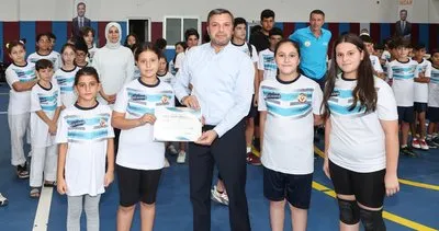 7 bin 500 çocuk yaz spor okulu sertifikası aldı #adana