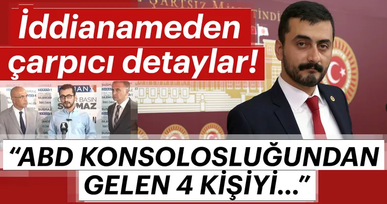 Son Dakika: Eren Erdem, ABD Konsolosluk görevlilerini ağırlamış