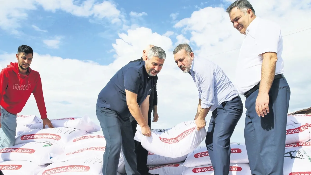 Sincan’da çiftçilere yüzde 75 hibeli tohum dest