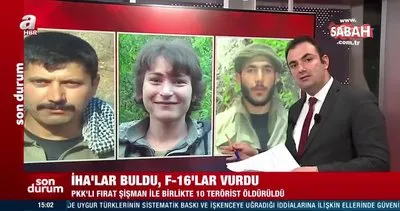İHA’lar buldu F-16’lar vurdu! PKK’ya ağır darbenin yeni görüntüleri ortaya çıktı | Video