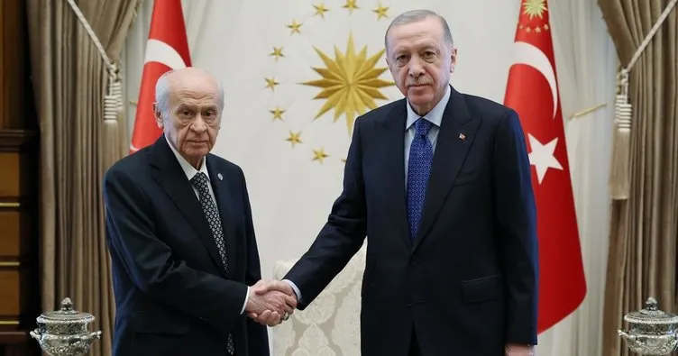 SON DAKİKA | Başkan Erdoğan, Devlet Bahçeli’yi kabul etti