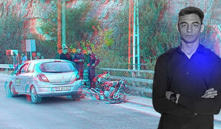 O ilimizde feci kaza: Motosiklet sürücüsü Kerem Atlı 25 metreden uçuruma çakıldı!