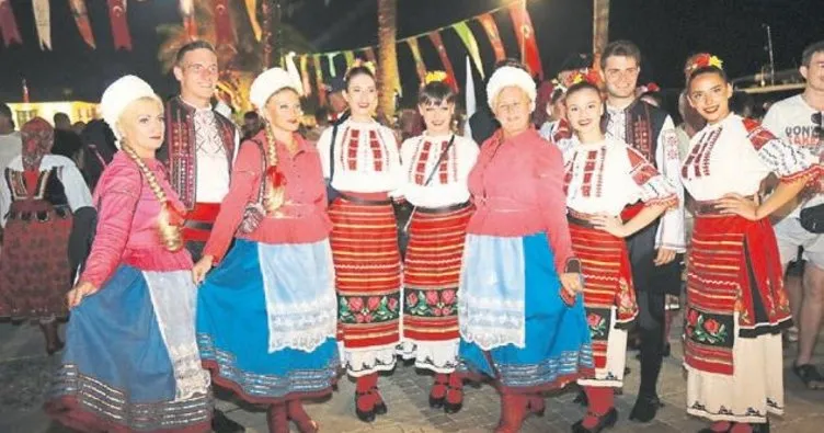 Manavgat’ta renkli festival