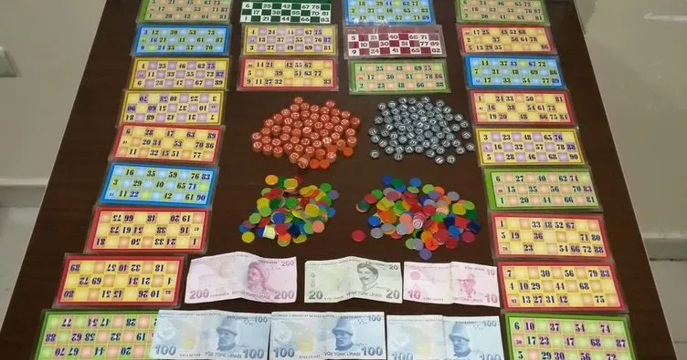 Bolu’da kumar operasyonu