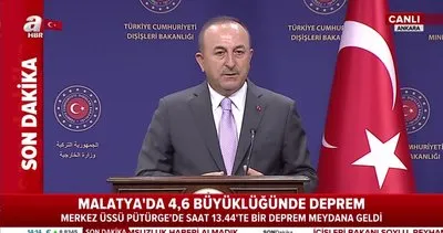 Son dakika: Bakan Çavuşoğlu’ndan Doğu Akdeniz gerilimine ilişkin önemli açıklamalar | Video