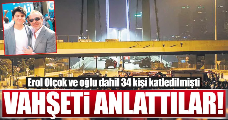 Vahşeti anlattılar