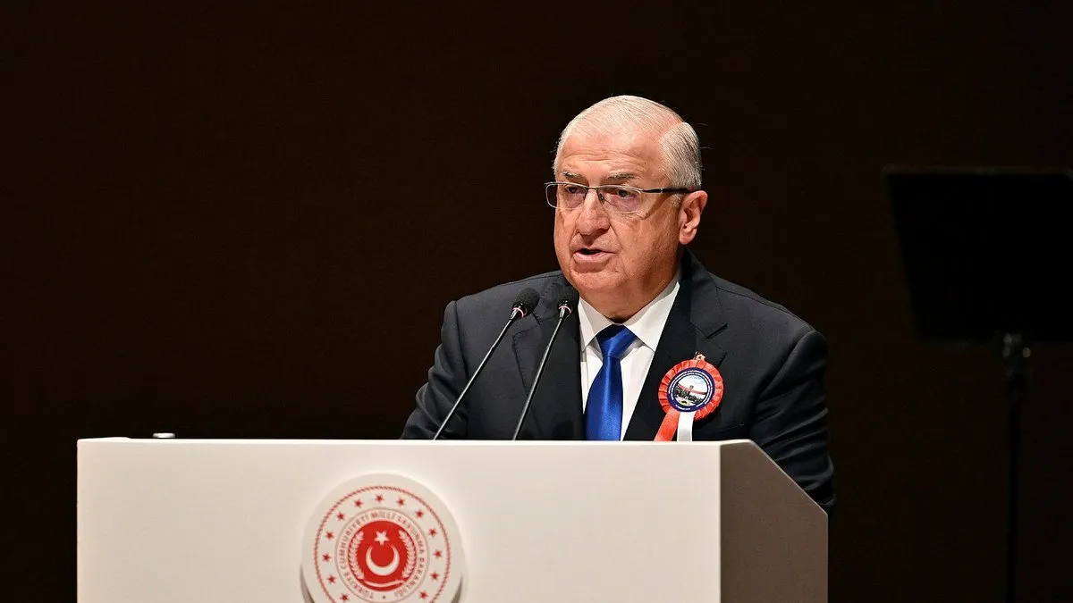Milli Savunma Bakanı Yaşar Güler'den terörle mücadelede net mesajlar