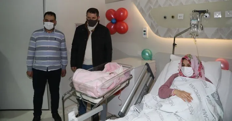 İç Anadolu 2021’e huzurlu girdi... Sivas ve Nevşehir’in ilk bebeği dünyaya geldi