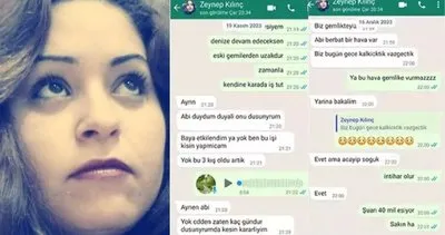 Marmara’da batan geminin aşçısıydı: Zeynep’in son WhatsApp mesajları yürek parçaladı!