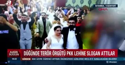 Örgüt propagandasına dönüşen düğünde 10 tutuklama! CHP’li başkan da çelenk göndermiş | Video