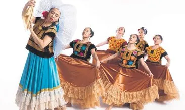Meksika dans topluluğu’ndan rengârenk bir kapanış gecesi