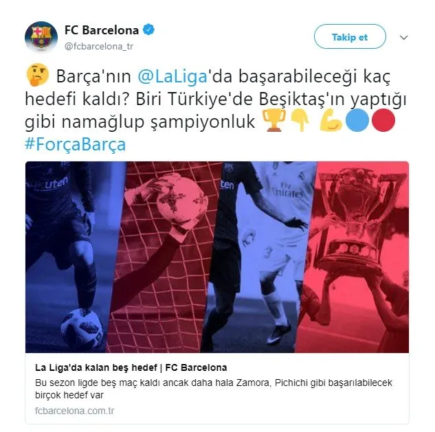 Barcelona Dan Besiktas Paylasimi Spor Haberleri