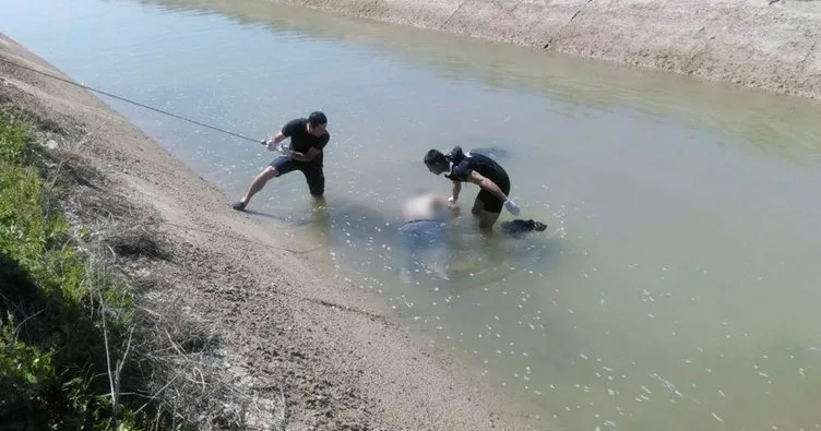 Adana’da sulama kanalında ceset bulundu