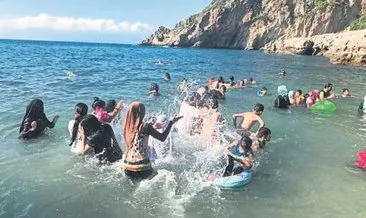 Suriyeli yetimler tatil keyfi yaşadı