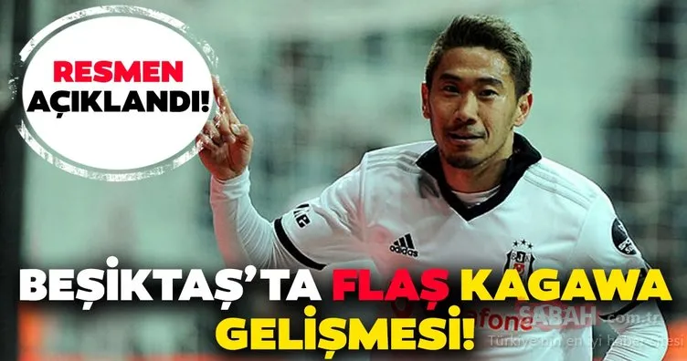 Son dakika: Beşiktaş’ta flaş Kagawa gelişmesi! Resmen açıklandı…