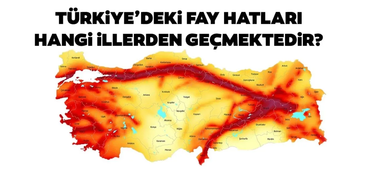 Dogu Anadolu Fay Hatti Nerelerden Geciyor Dogu Anadolu Fay Hatti Hangi Illeri Kapsiyor Son Dakika Yasam Haberleri
